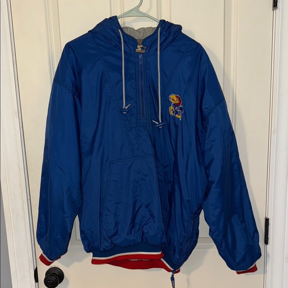 Kansas Jayhawks quarter zip